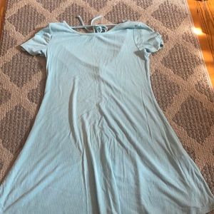 Forever 21 teal dress